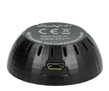 Czujnik Shelly Adapter USB do czujnika temperatury H&T czarny